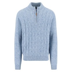 блуза,мъжки,пуловери,fynch,hatton,1510360,half,zip,sweater,blue,(crystal,blue)