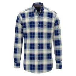 Риза с дълъг ръкав Fynch hatton 15118030 long sleeve shirt - Blue (Dark Ivy) риза,с,дълъг,ръкав,дамски,ризи,мъжки,ризи,fynch,hatton,15118030,long,sleeve,shirt,blue,(dark,ivy)