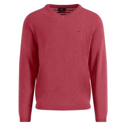 блуза,мъжки,пуловери,fynch,hatton,1514315,v,neck,sweater,berry