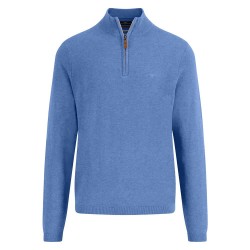 блуза,мъжки,пуловери,fynch,hatton,1514316,half,zip,sweater,crystal,blue,(blue)