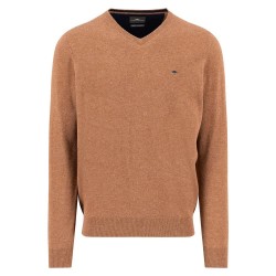 блуза,мъжки,пуловери,дамски,пуловери,fynch,hatton,1514801,v,neck,sweater,brown,(hazel)