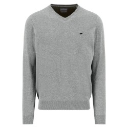 блуза,мъжки,пуловери,дамски,пуловери,fynch,hatton,1514801,v,neck,sweater,grey,(silver)