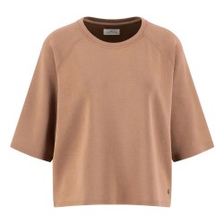 риза,с,къс,ръкав,дамски,блузи,fynch,hatton,25088095,short,sleeve,sweatshirt,brown,(cinnamon)