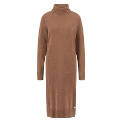 Рокля Fynch hatton 25097441 long sleeve midi dress - Brown (Cinnamon) рокля,дамски,поли,и,рокли,fynch,hatton,25097441,long,sleeve,midi,dress,brown,(cinnamon)
