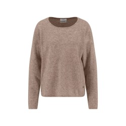 Блуза Fynch hatton 25147060 sweater - Brown (Cappucchino) блуза,дамски,пуловери,дамски,плетени,дрехи,fynch,hatton,25147060,sweater,brown,(cappucchino)