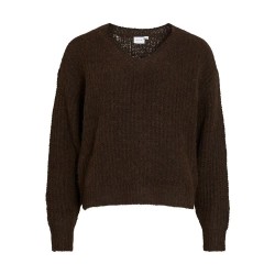 блуза,дамски,пуловери,дамски,плетени,дрехи,vila,lampe,v,neck,sweater,coffee,bean
