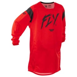 блуза,с,дълъг,ръкав,мъжки,тениски,дамски,тениски,fly,racing,kinetic,stoke,long,sleeve,jersey,red,(red,black)