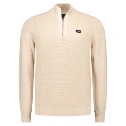 блуза,мъжки,пуловери,nza,new,zealand,25gn491,half,zip,sweater,light,clay,(beige)