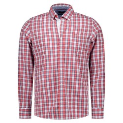 риза,с,дълъг,ръкав,мъжки,ризи,nza,new,zealand,25gn523,long,sleeve,shirt,blue,multi,colour,(red)