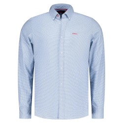 риза,с,дълъг,ръкав,мъжки,ризи,nza,new,zealand,25gn564,long,sleeve,shirt,brilliant,blue,(blue)