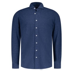 риза,с,дълъг,ръкав,мъжки,ризи,nza,new,zealand,25gn590,long,sleeve,shirt,navy,ocean,melange,(blue)