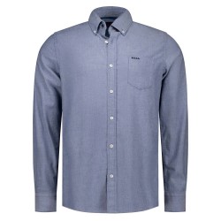 риза,с,дълъг,ръкав,мъжки,ризи,nza,new,zealand,25mn502,long,sleeve,shirt,blue,(spring,blue,melange)