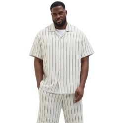 риза,с,къс,ръкав,мъжки,ризи,jack,&,jones,coba,plus,size,short,sleeve,shirt,celadon,tint,(beige)