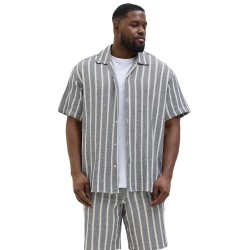 риза,с,къс,ръкав,мъжки,ризи,jack,&,jones,coba,plus,size,short,sleeve,shirt,ocean,cavern,(grey)