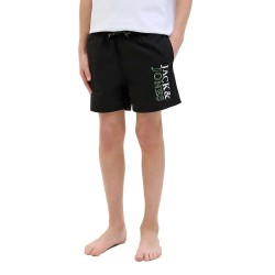 бански,гащета,детски,бански,костюми,jack,&,jones,maui,double,logo,swimming,shorts,black