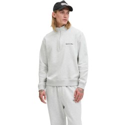 блуза,мъжки,пуловери,jack,&,jones,norrebro,emb,half,zip,sweatshirt,white,melange,(white)