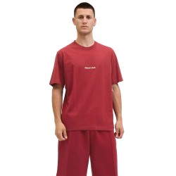 тениска,мъжки,тениски,jack,&,jones,norrebro,emb,short,sleeve,t,shirt,tibetan,red,(red)