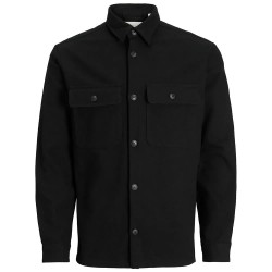 риза,с,дълъг,ръкав,мъжки,ризи,jack,&,jones,rayle,melange,solid,long,sleeve,shirt,black,beauty,(black)