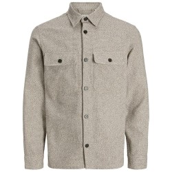 риза,с,дълъг,ръкав,мъжки,ризи,jack,&,jones,rayle,melange,solid,long,sleeve,shirt,ermine,(beige)