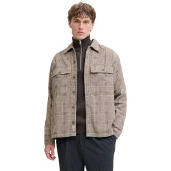карирана,риза,мъжки,ризи,jack,&,jones,will,corduroy,long,sleeve,shirt,brown,(brindle,check)