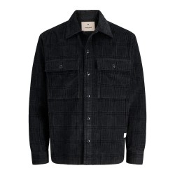 карирана,риза,мъжки,ризи,jack,&,jones,will,corduroy,long,sleeve,shirt,volcanic,ash,check,(black)
