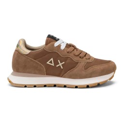 маратонки,дамски,маратонки,sun68,ally,gold,silver,trainers,brown,(fox)