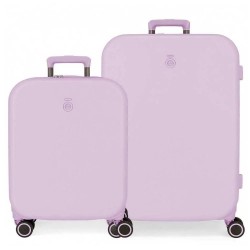 куфари,enso,annie,37,79l,trolley,bag,lilac,(purple)