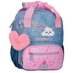юношеска,раница,раници,enso,dreamers,210068215131,6l,junior,backpack,blue,pink,(blue)