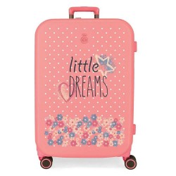 куфари,enso,little,dreams,79l,trolley,bag,coral,(pink)