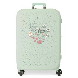 куфари,enso,tropical,love,79l,trolley,bag,pink,green,(green)