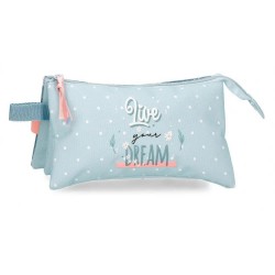 канцеларски,принадлежности,movom,live,your,dreams,110058405034,pencil,case,light,blue,light,pink,white,(blue)