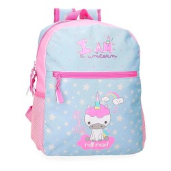 юношеска,раница,раници,roll,road,i,am,a,unicorn,110059226133,10l,junior,backpack,blue,pink,(blue)