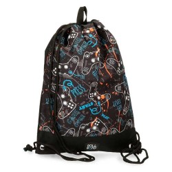 спортна,чанта,спортни,сакове,и,чанти,roll,road,gamers,gymsack,multicolor,(black)