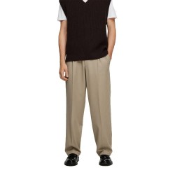 панталони,мъжки,панталони,selected,220,finn,flex,loose,fit,pants,greige,(beige)