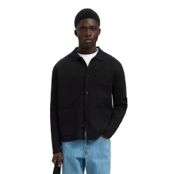 жилетка,мъжки,пуловери,selected,mike,relaxed,fit,cardigan,black