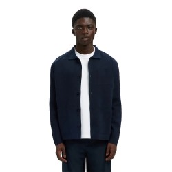 жилетка,мъжки,пуловери,selected,mike,relaxed,fit,cardigan,sky,captain,(blue)