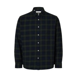 риза,с,дълъг,ръкав,мъжки,ризи,selected,noah,regular,fit,long,sleeve,shirt,blue,(deep,forest,dark,sapphire)