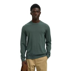 блуза,мъжки,пуловери,selected,tray,sweater,deep,forest,(green)
