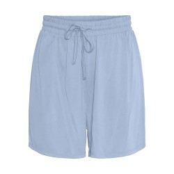 къси,панталони,дамски,панталони,pieces,anora,high,waist,shorts,cashmere,blue,(blue)