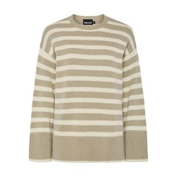 блуза,дамски,пуловери,дамски,плетени,дрехи,pieces,ava,sweater,crockery,birch,(beige)