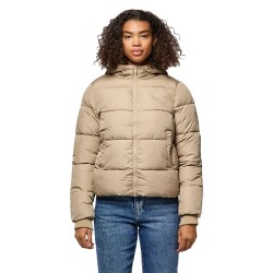 яке,дамски,якета,и,палта,pieces,bee,new,short,padded,jacket,silver,mink,(beige)