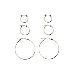 бижутерия,pieces,belinda,earrings,gold,colour,(silver)