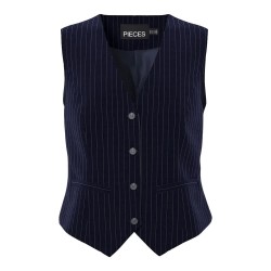 елек,дамски,сака,pieces,bozzy,waistcoat,sky,captain,pinstripe,(blue)
