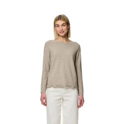 блуза,дамски,пуловери,дамски,плетени,дрехи,pieces,bree,sweater,crockery,melange,(beige)