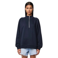 блуза,дамски,блузи,pieces,chilli,half,zip,sweatshirt,sky,captain,(blue)
