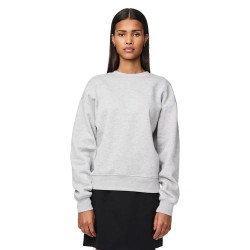 блуза,дамски,блузи,pieces,chilli,loose,fit,sweatshirt,light,grey,melange,(grey)