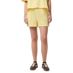 къси,панталони,дамски,панталони,pieces,chilli,summer,high,waist,shorts,pale,banana,(yellow)