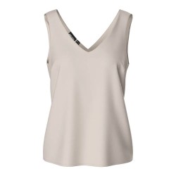 тениска,дамски,тениски,pieces,franan,sleeveless,t,shirt,silver,gray,(beige)