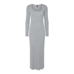 рокля,дамски,поли,и,рокли,pieces,iris,long,sleeve,long,dress,ultimate,grey,(grey)