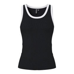 тениска,дамски,тениски,pieces,may,sleeveless,t,shirt,black,white,contrast,(black)